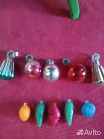 Мини ёлка СССР с Мини игрушками