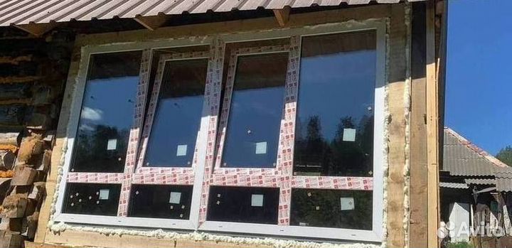 Остекление окон и балконов пвх