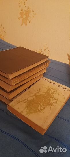 Книги, 5 томов анатомии человека, Синельников