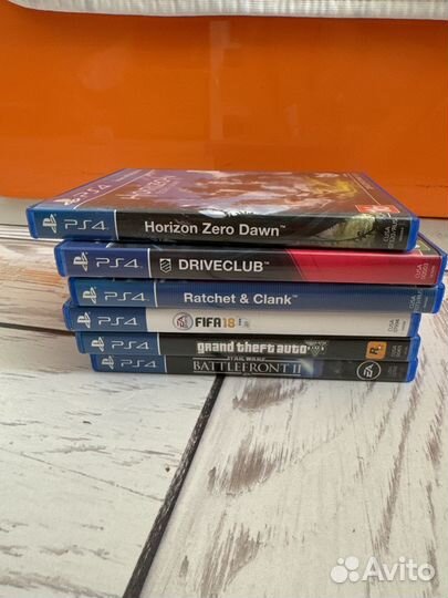 Игры диски PS4