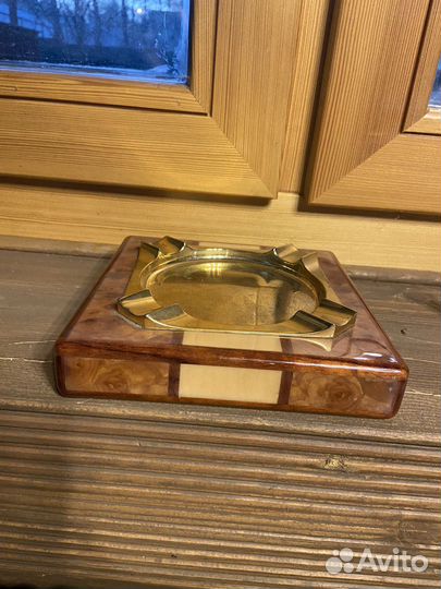 Пепельница бронза