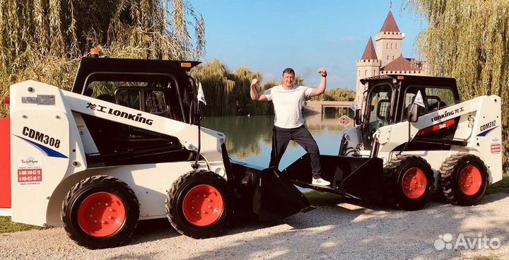 Мини-погрузчик Lonking CDM308, 2023