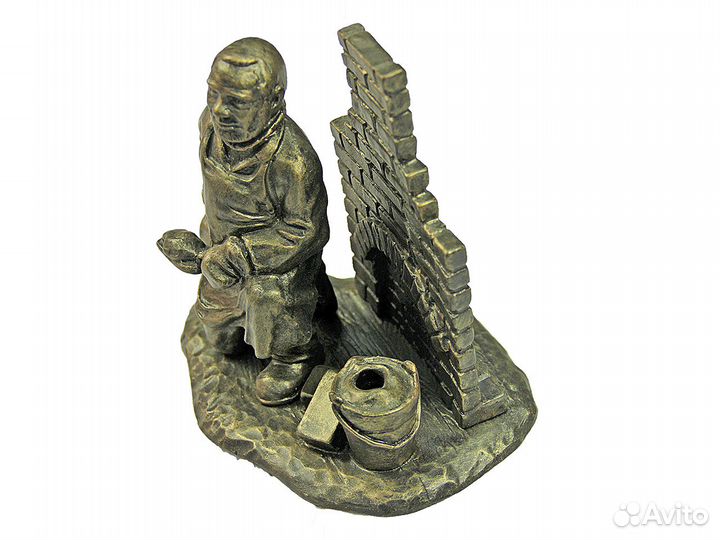 Статуэтка чугунная «Печник»