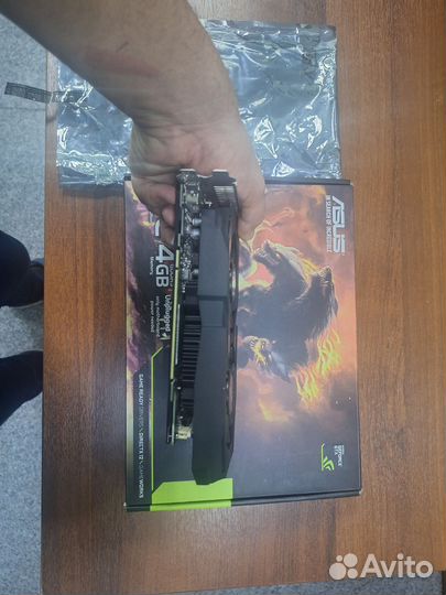 Видеокарта gtx 1050 ti 4gb asus