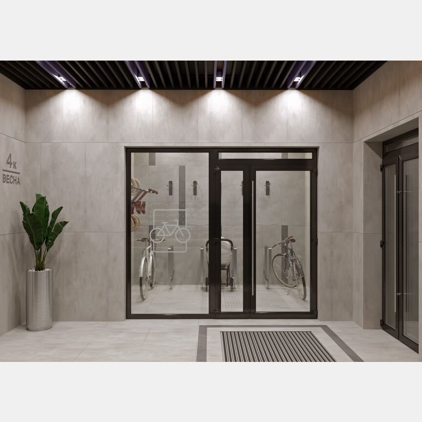 2-к. квартира, 45,5 м², 1/5 эт.
