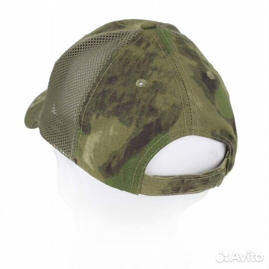 Кепка бейсболка из армированной нити сетка мох