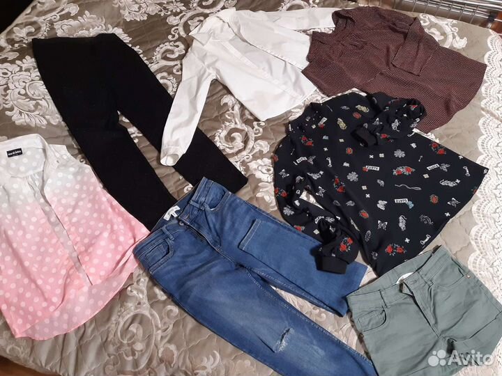 Пакет вещей на девочку 11-12лет