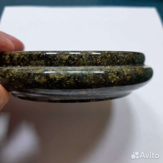 Малохитовая шкатулка - пепельница