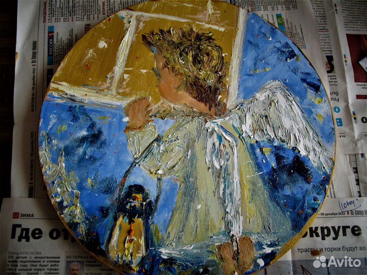 Картина маслом на холсте