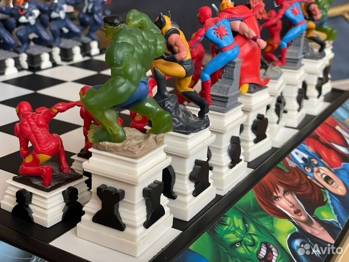 Шахматы супер герои marvel