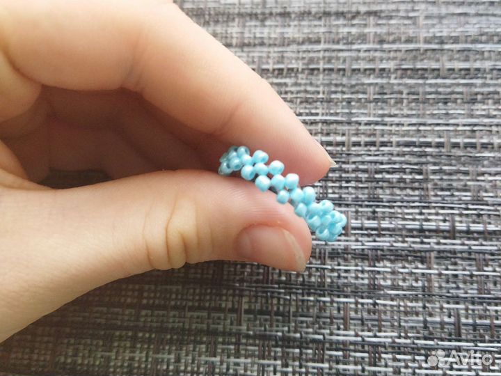 Колечко из бисера