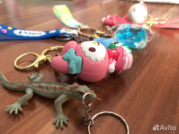 Брелки для ключей (5 шт.)