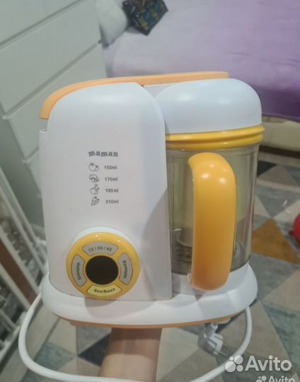Пароварка блендер для детского питания maman