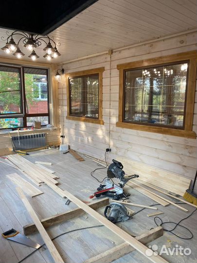 Внутренняя Отделка Дома и бань ремонт