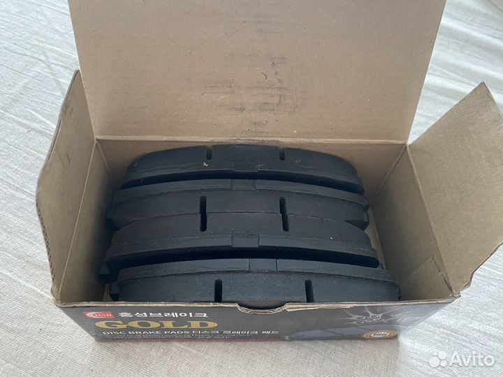 Колодки передние киа рио