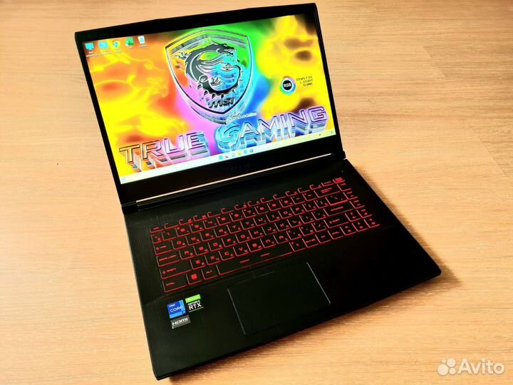 MSI Core i7 11800H / RTX 3050 / 16 Гб/ 2022 г