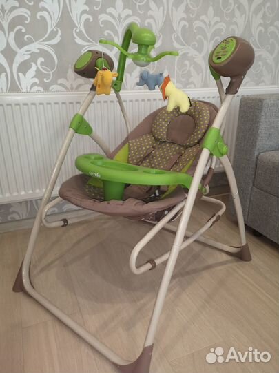 Детские электронные качели