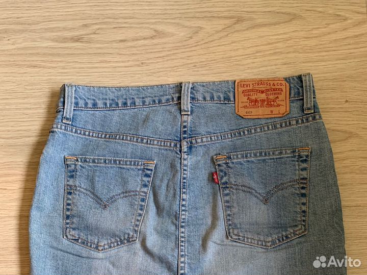 Джинсовая юбка levi's