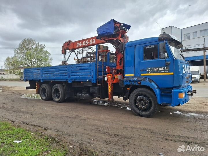 КАМАЗ 65117 с КМУ, 2012