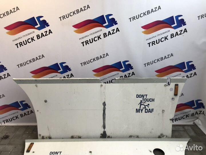 Комплект межосевых спойлеров самодельный Daf XF105