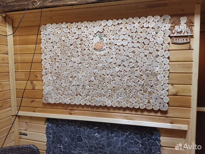 Панно из можжевельника