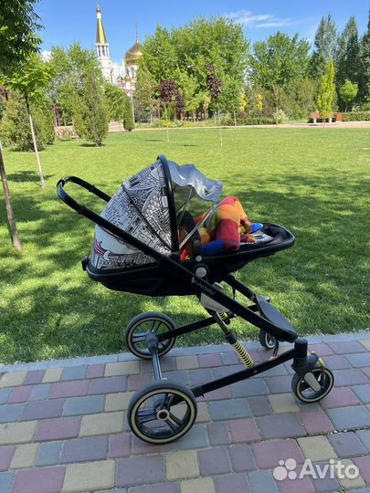 Коляска luxmom 2в1 Uhababy