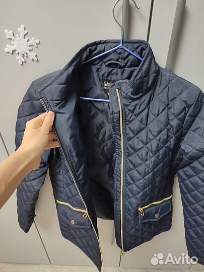 Ветровка стёганая на девочку 164