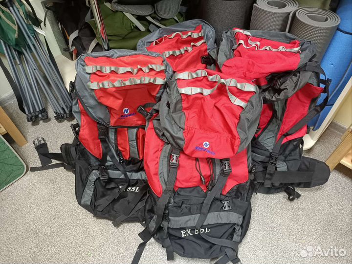 Рюкзак Nordway EX 55 L для походов (прокат)