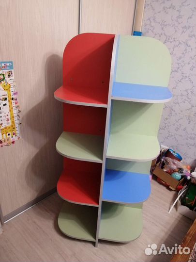 Детский Шкаф с открытыми полками в детскую комнату