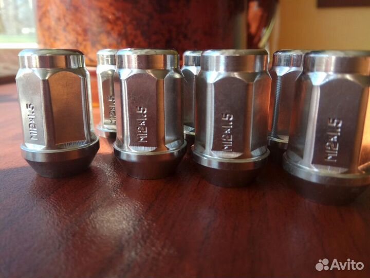 Гайка колеса M12X1,5 Х29,6 нержавейка