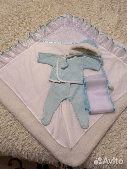 Конверт на выписку зимний