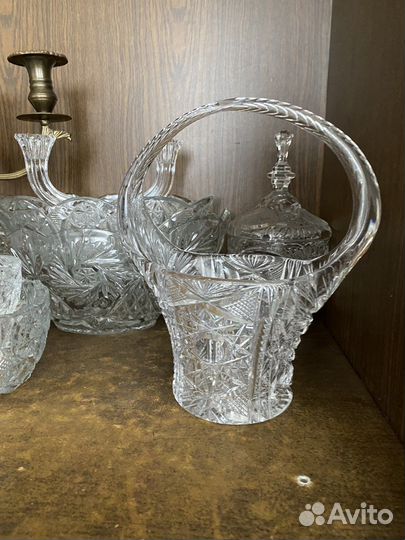Хрустальная посуда СССР