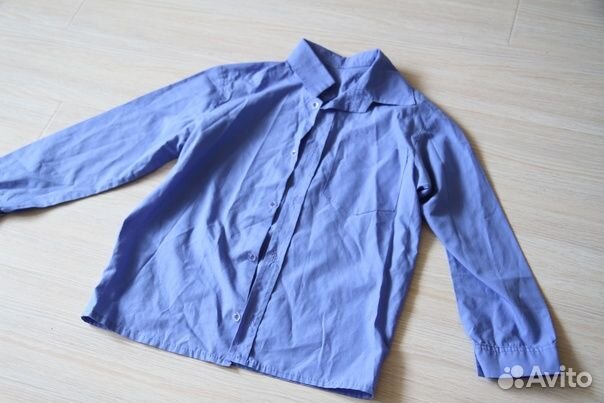 Рубашка школьная 134