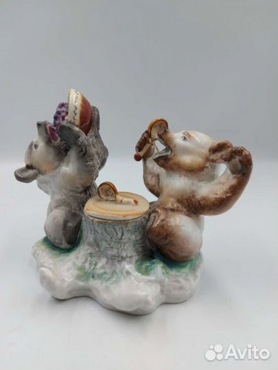 Чернильница фарфор 