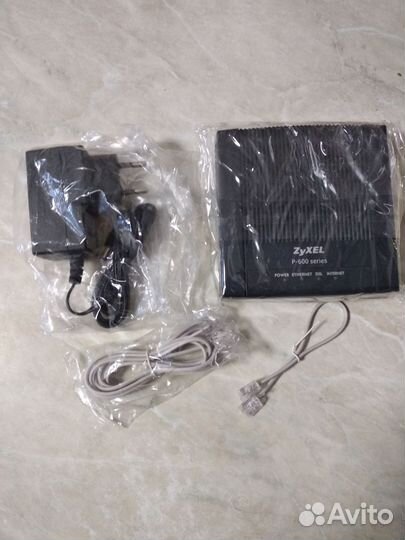 Модем zyxel adsl2+ с портом Ethernet P660RT3. EE