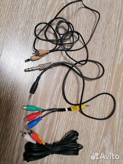 Кабели Jack на mini Jack, тюльпан на miniusb и т.д