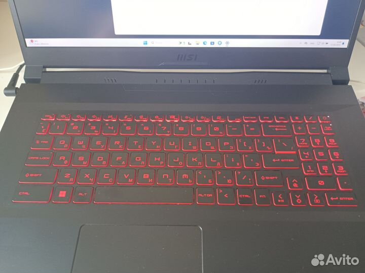 Игровой ноутбук msi katana gf76 11uc 480xru