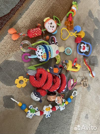 Погремушки игрушки пакетом