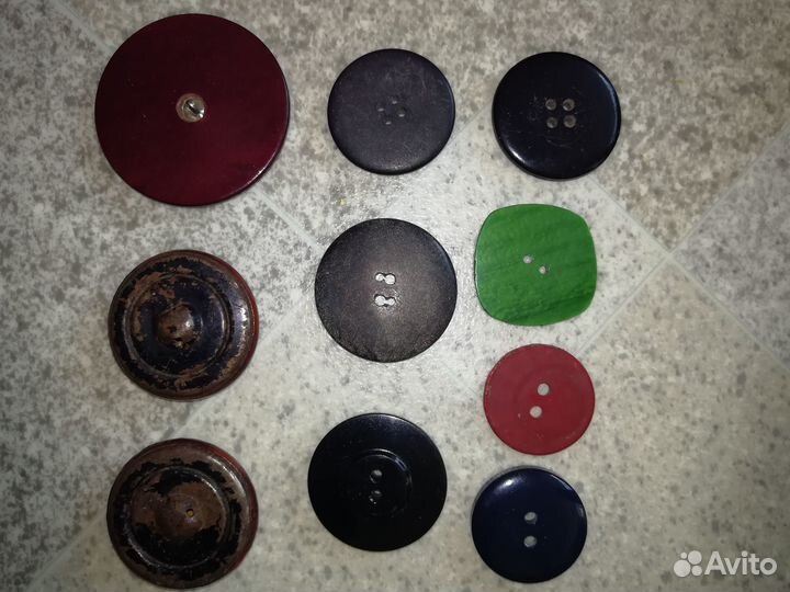 Пуговицы 60-70 годов