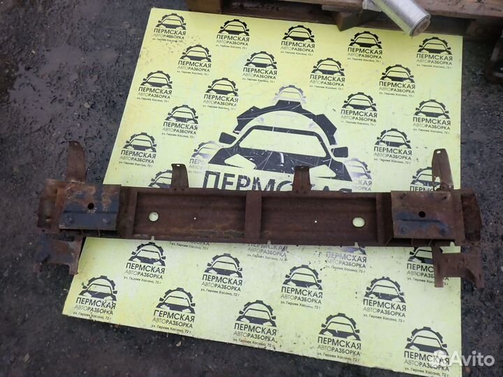 Усилитель заднего бампера для Chevrolet Lanos