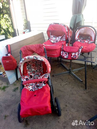 Детские коляски 3 в 1 бу