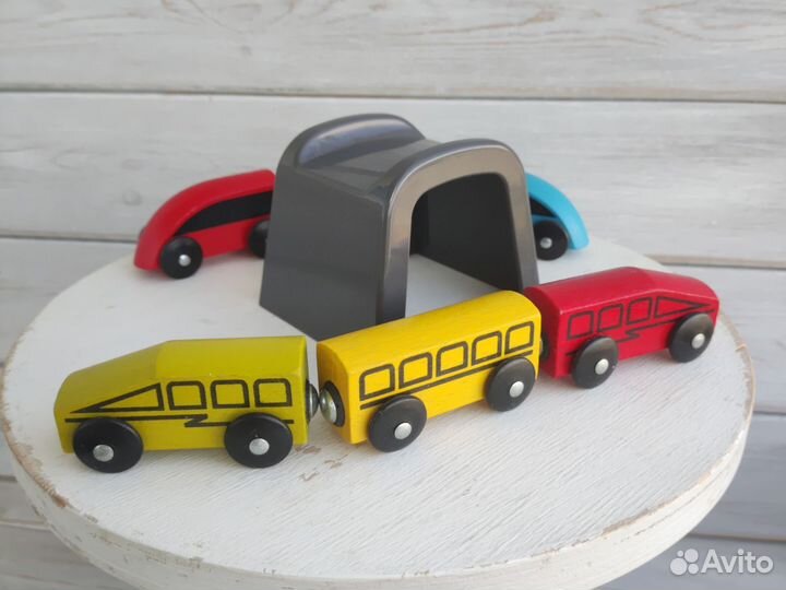 Деревянная железная дорога IKEA