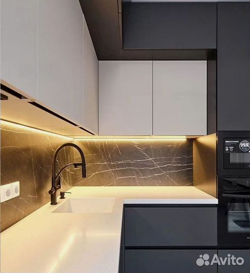 Кухня на заказ с установкой