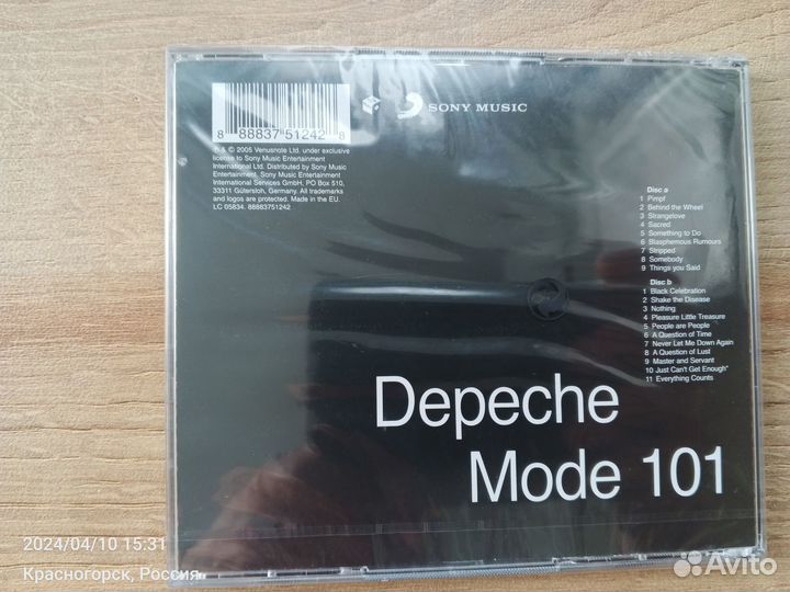 Depeche Mode различные альбомы CD/DVD