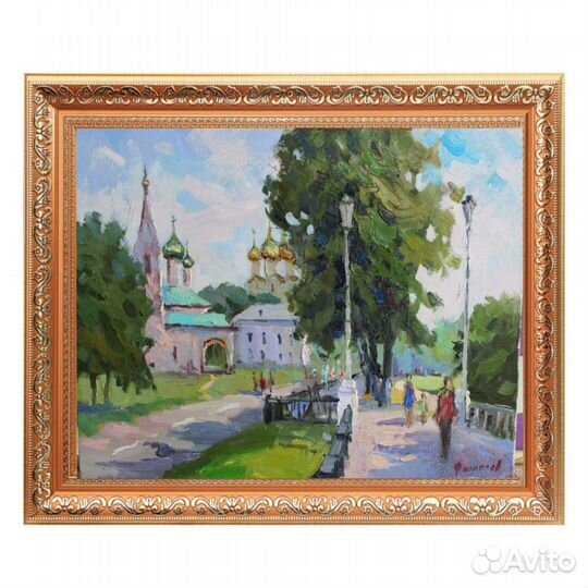 Картина маслом на холсте пейзаж