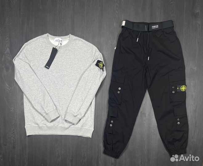 Костюм свитшот и джогеры Stone Island