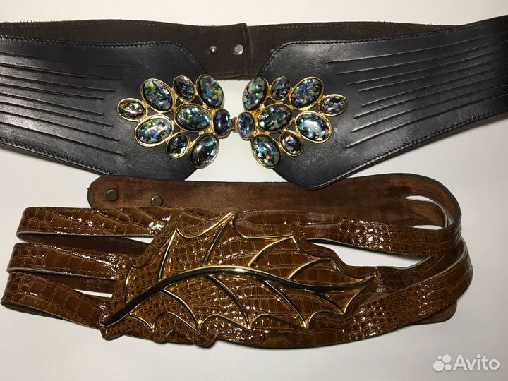 Ремни женские/no name кож./кож.зам б/у