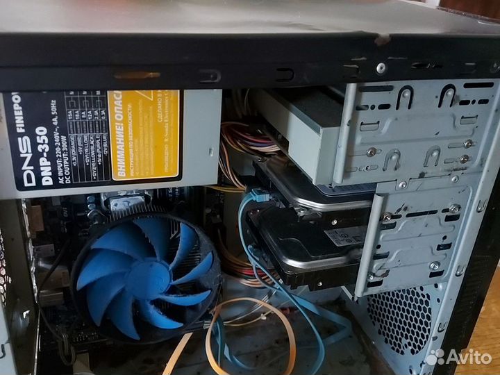 Монитор Asus + Системный блок. В рабочем состоянии