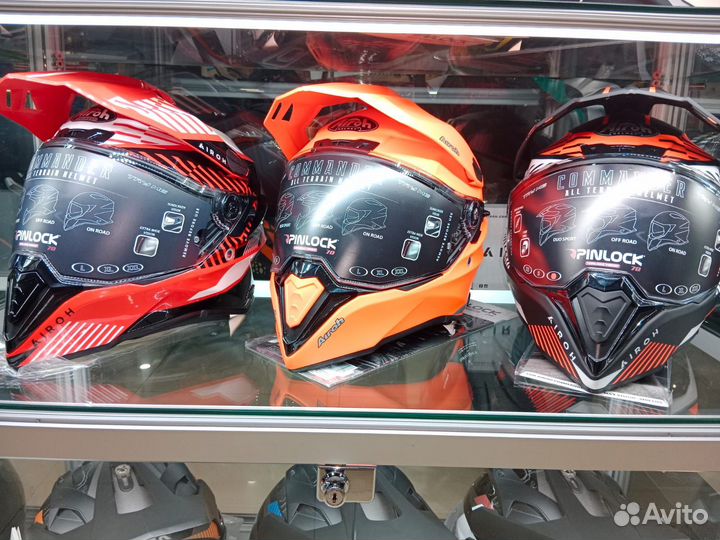 Мотошлем commander