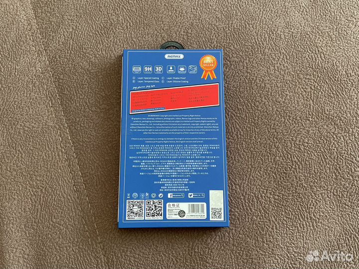 Защитное стекло remax на iPhone 12 pro max